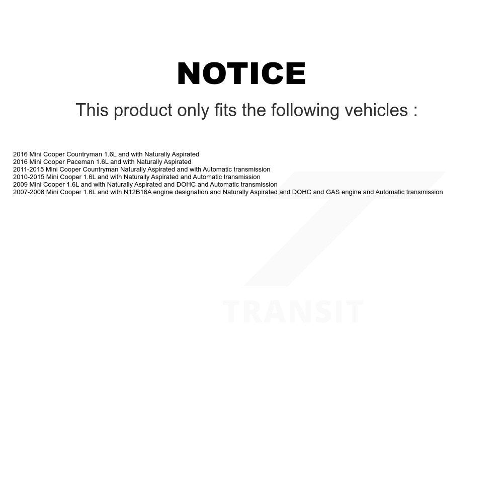 1x Air + 1x Cabin + 1x Engine Cartridge Oil Filter (3 Total) Kit For Mini Cooper Paceman KFM-100582