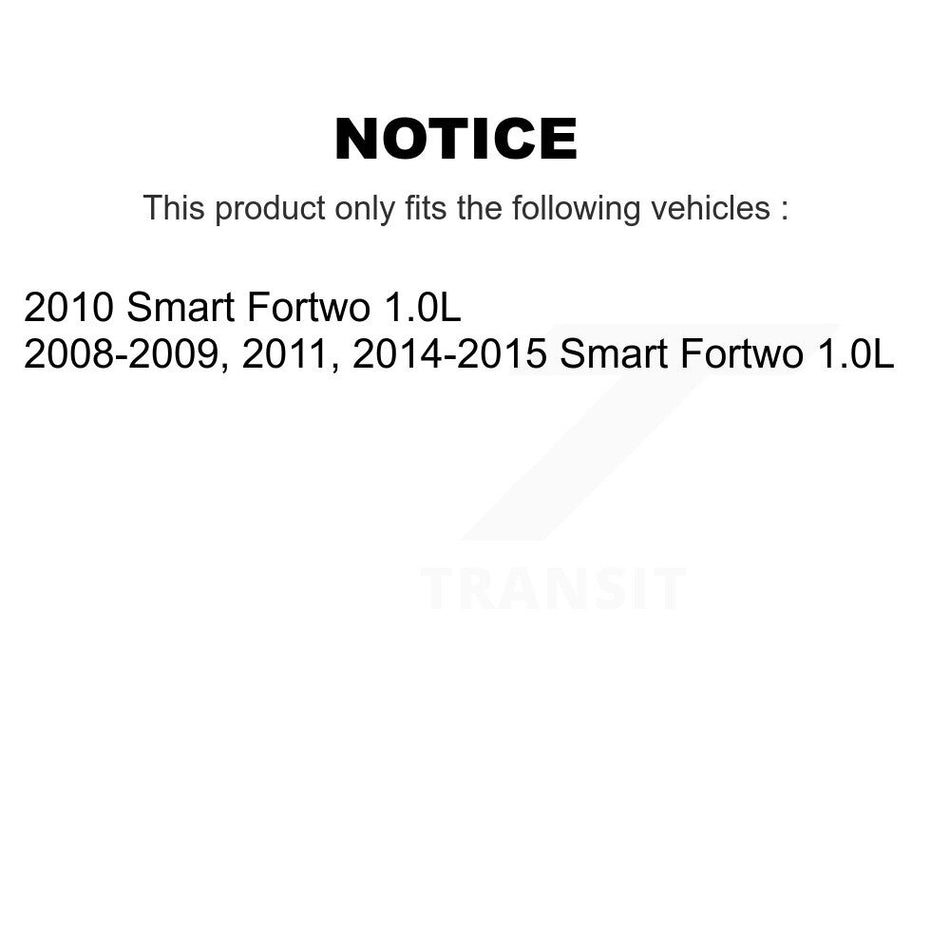 1x Air + 1x Cabin + 1x Engine Oil Filter Filter (3 Total) Kit For Smart Fortwo 1.0L KFM-104171