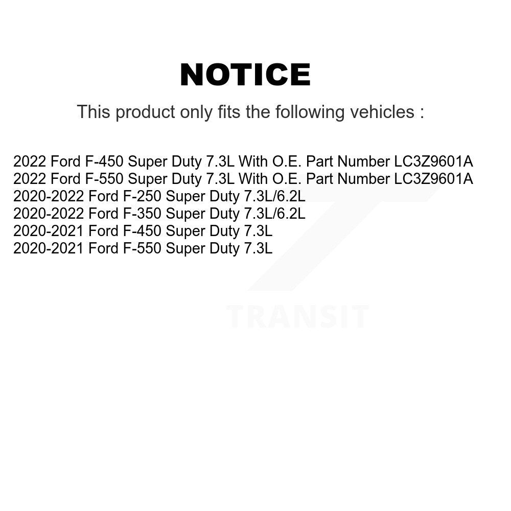 1x Air + 1x Cabin + 1x Engine Oil Filter Filter (3 Total) Kit For Ford F-350 Super Duty KFM-104188