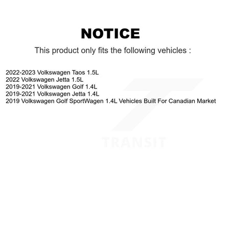 1x Air + 1x Cabin + 1x Engine Oil Filter Filter (3 Total) Kit For Volkswagen Jetta Taos KFM-104200