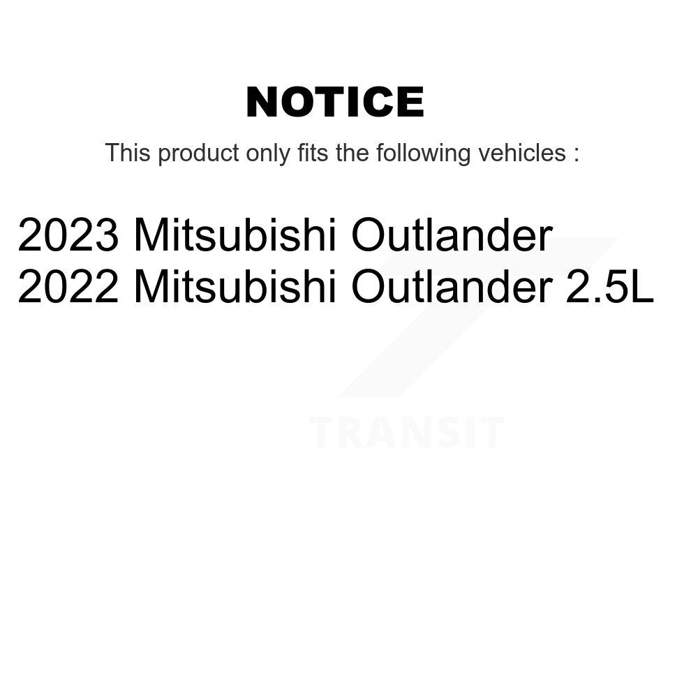 1x Air + 1x Cabin + 1x Engine Oil Filter Filter (3 Total) Kit For Mitsubishi Outlander KFM-104203