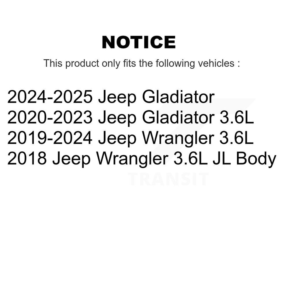 1x Air + 1x Cabin + 1x Engine Cartridge Oil Filter (3 Total) Kit For Jeep Wrangler KFM-104425
