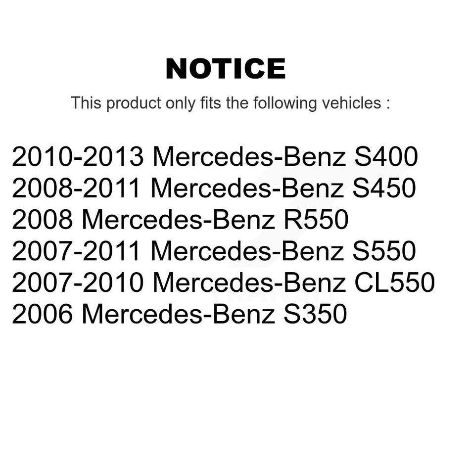 1x Air + 1x Cabin + 1x Engine Cartridge Oil Filter (3 Total) Kit For Mercedes-Benz S550 KFM-104442