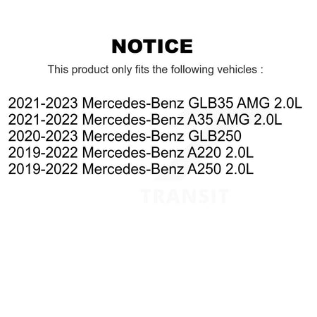 1x Air + 1x Cabin + 1x Engine Cartridge Oil Filter (3 Total) Kit For Mercedes-Benz GLB250 KFM-104449