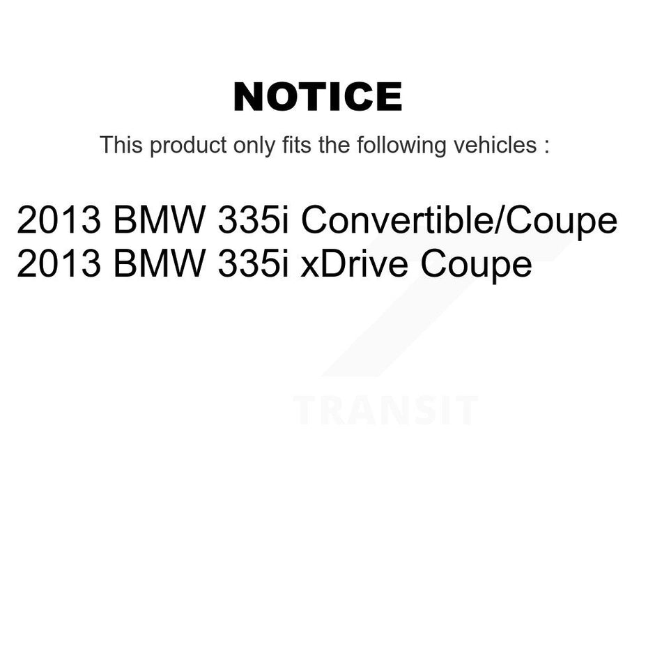 1x Air + 1x Cabin + 1x Engine Cartridge Oil Filter (3 Total) Kit For 2013 BMW 335i xDrive KFM-104462