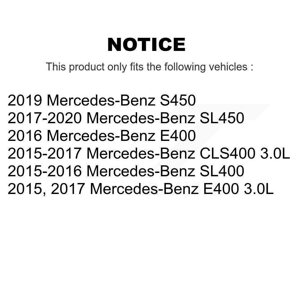 1x Air + 1x Cabin + 1x Engine Cartridge Oil Filter (3 Total) Kit For Mercedes-Benz E400 KFM-104475