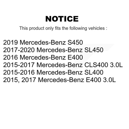 1x Air + 1x Cabin + 1x Engine Cartridge Oil Filter (3 Total) Kit For Mercedes-Benz E400 KFM-104475