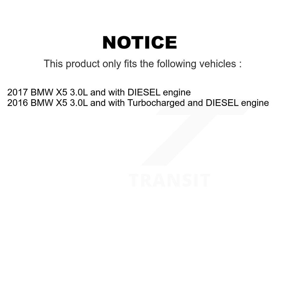 1x Air + 1x Cabin + 1x Engine Cartridge Oil Filter (3 Total) Kit For BMW X5 KFM-104790