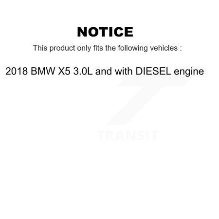 1x Air + 1x Cabin + 1x Engine Cartridge Oil Filter (3 Total) Kit For BMW X5 KFM-104791