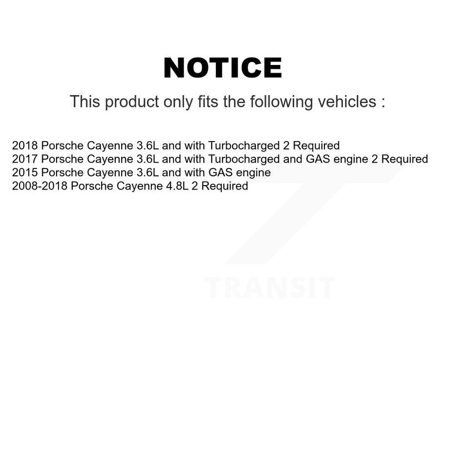 1x Air + 1x Cabin + 1x Engine Cartridge Oil Filter (3 Total) Kit For Porsche Cayenne KFM-104794