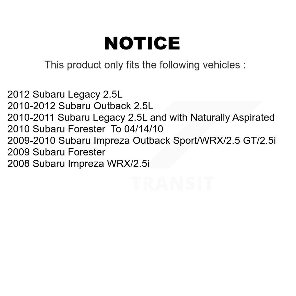 Front Rear Semi-Metallic Brake Pads And Parking Shoes Kit For Subaru Outback Forester Impreza Legacy KFN-100736