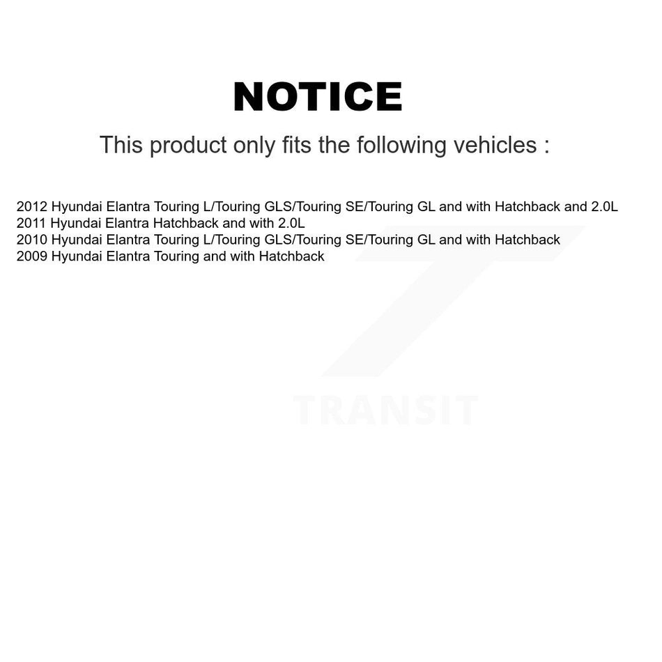Rear Disc Coated Rotors Ceramic Pads Parking Brake Shoes Hardware Kit For Hyundai Elantra KGA-107438