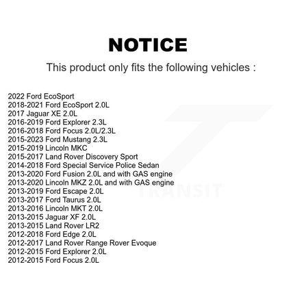 Ignition Coil (2 Pack) For Ford Escape Focus Edge Fusion Explorer Mustang EcoSport Land KMP-100048