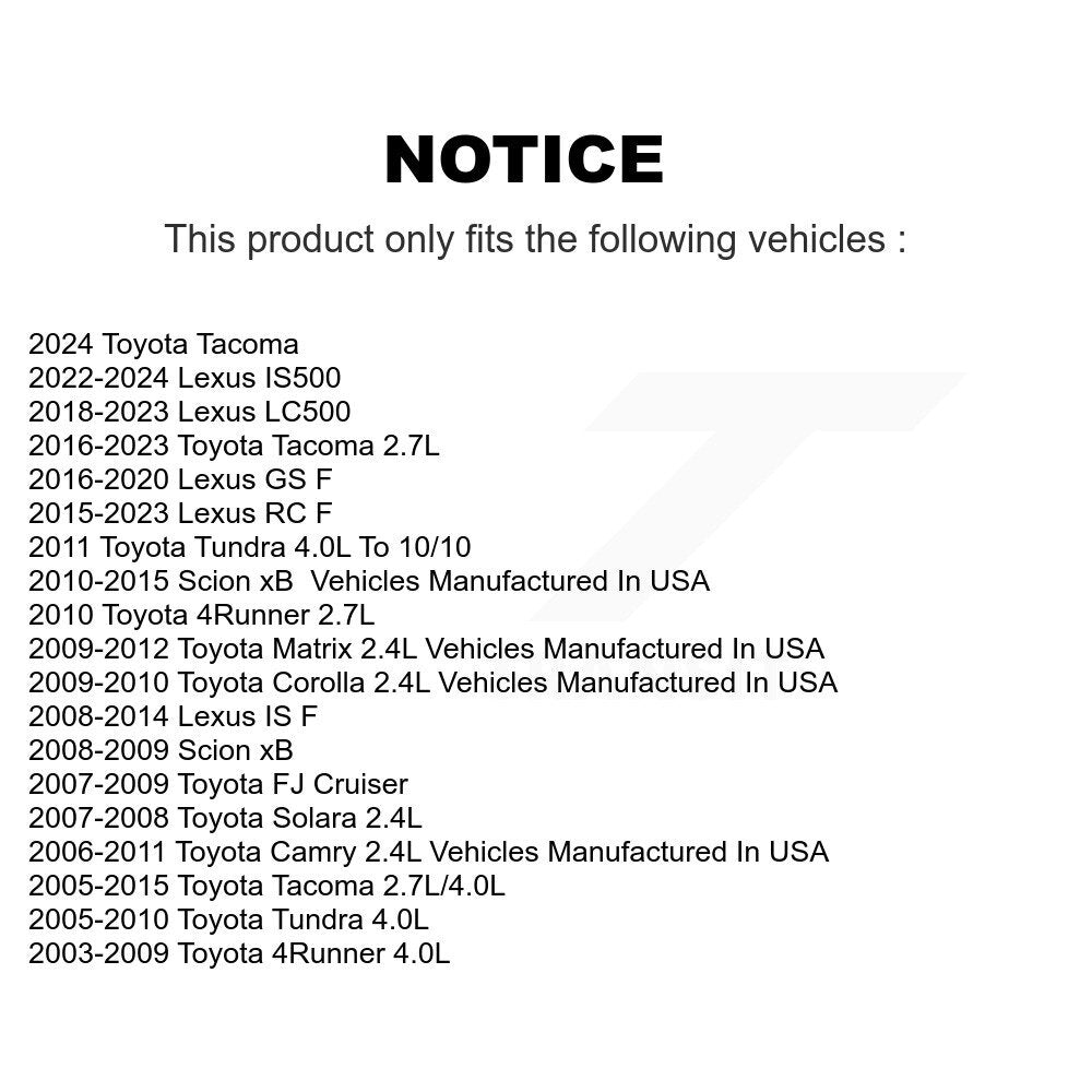 Ignition Coil (3 Pack) For Toyota Tacoma Corolla Camry Matrix Tundra 4Runner FJ Cruiser F KMP-100188