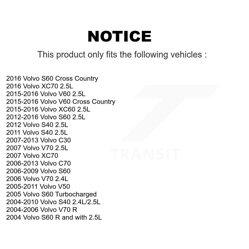 Ignition Coil (4 Pack) For Volvo S60 S40 C30 XC60 V70 V50 C70 V60 XC70 Cross Country KMP-100381