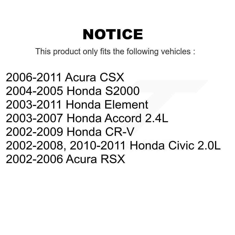 Ignition Coil (4 Pack) For Honda Civic CR-V Accord Acura CSX Element RSX S2000 KMP-100383