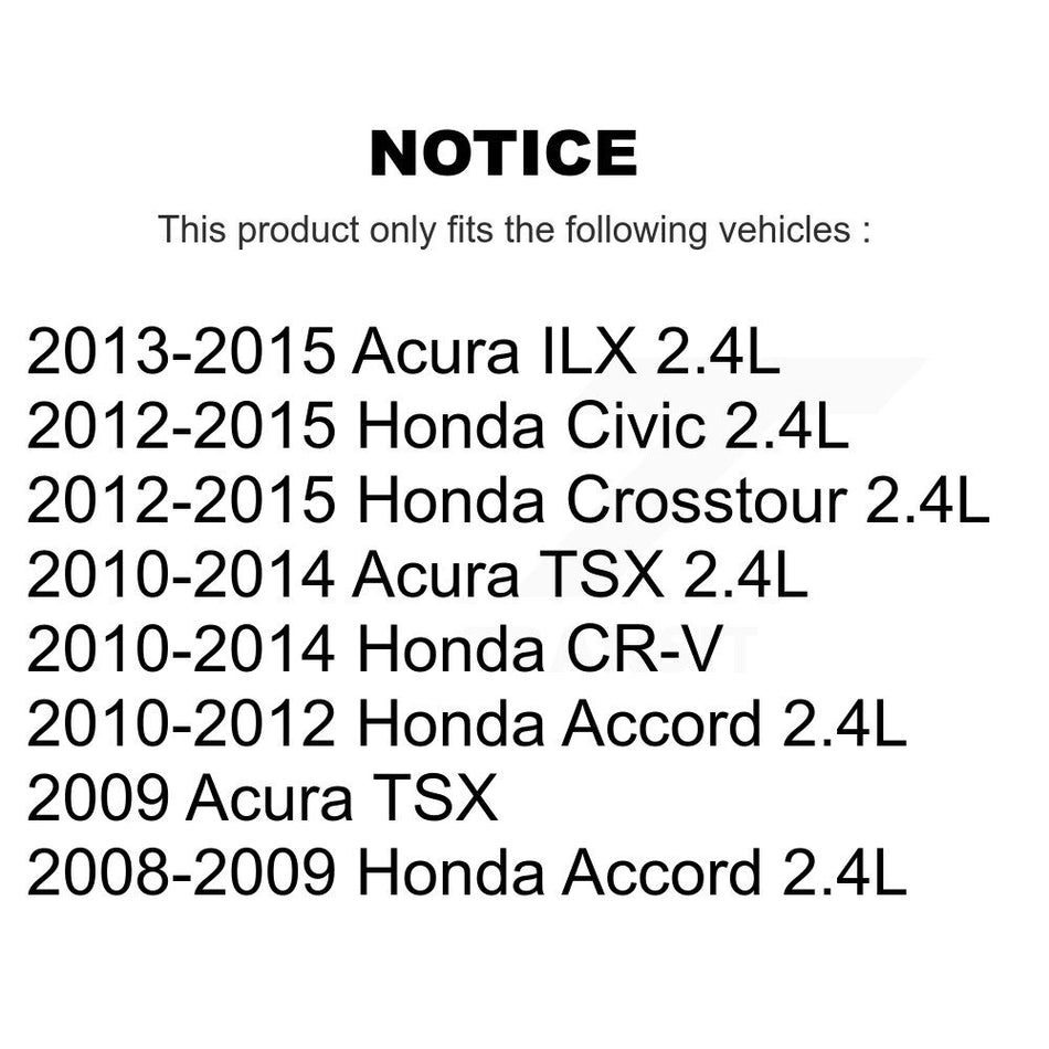 Ignition Coil (4 Pack) For Honda Civic CR-V Accord Acura TSX ILX Crosstour KMP-100398