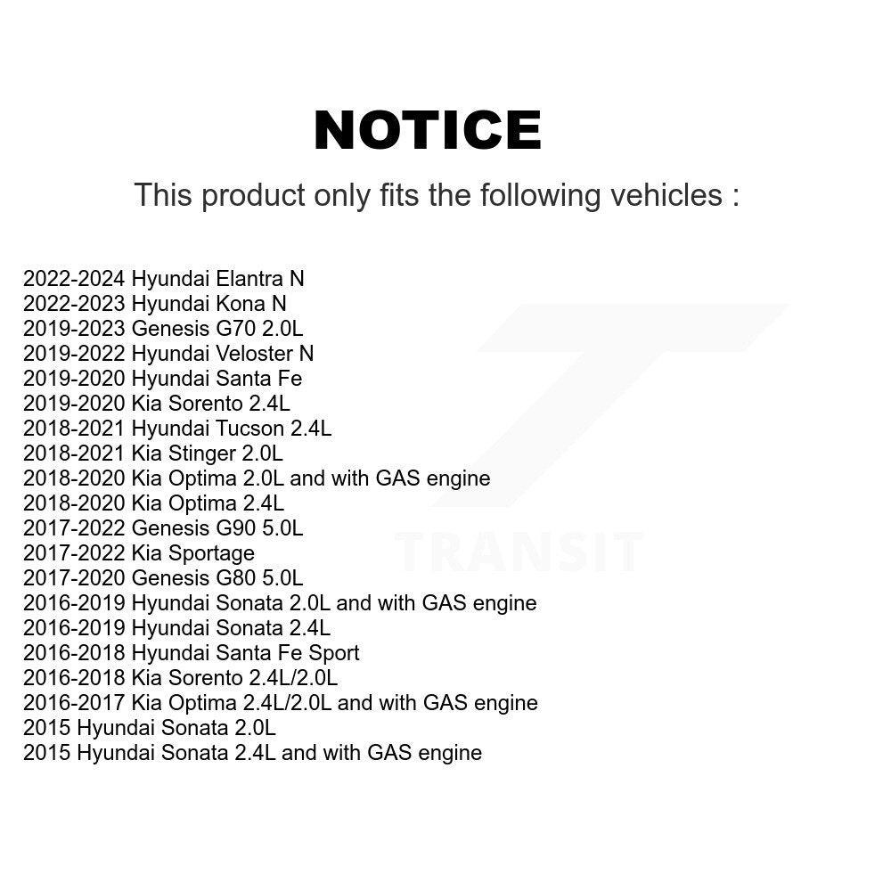 Ignition Coil (4 Pack) For Hyundai Kia Tucson Sorento Sportage Santa Fe Sport Sonata G70 KMP-100405