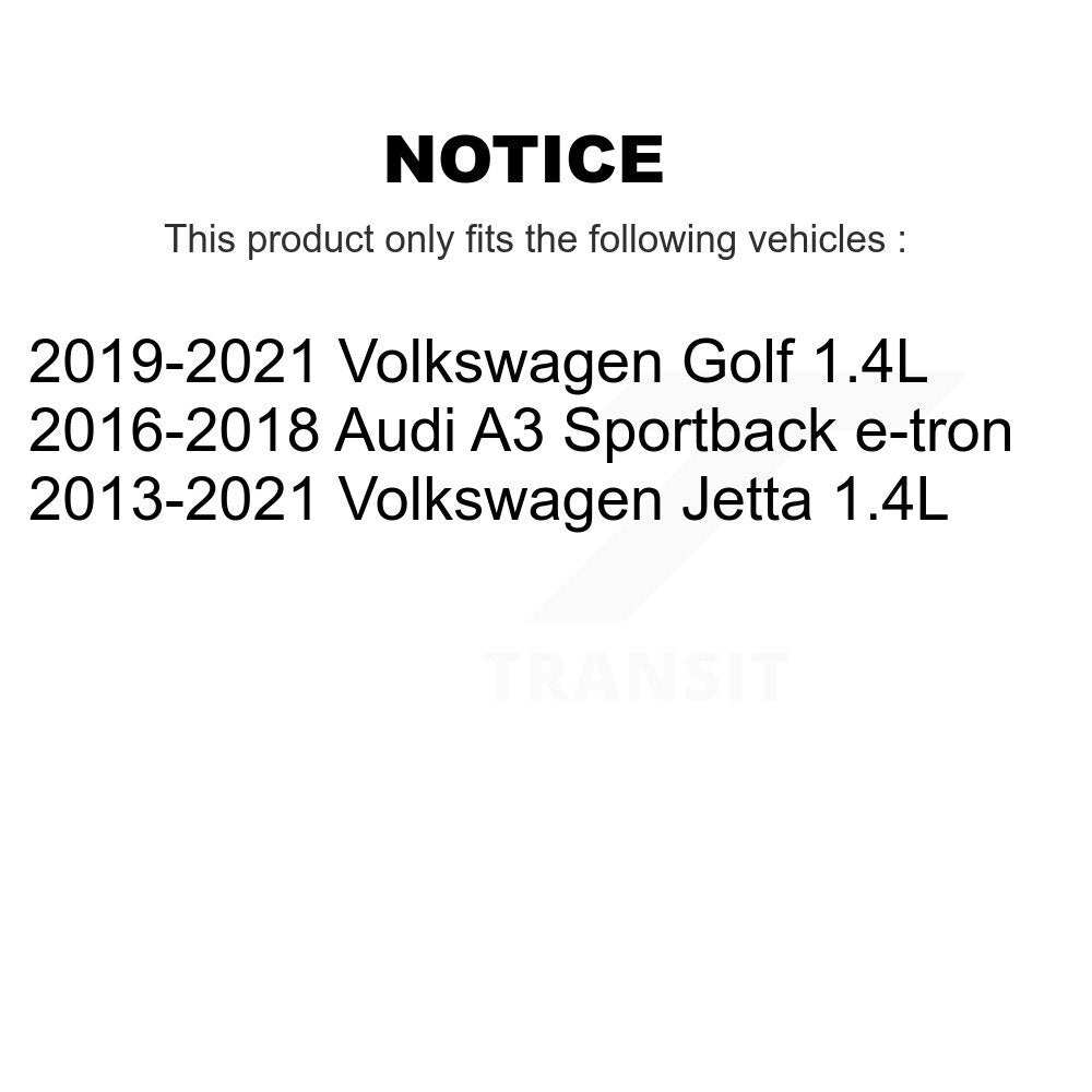 Ignition Coil (4 Pack) For Volkswagen Jetta Golf Audi A3 Sportback e-tron KMP-100432