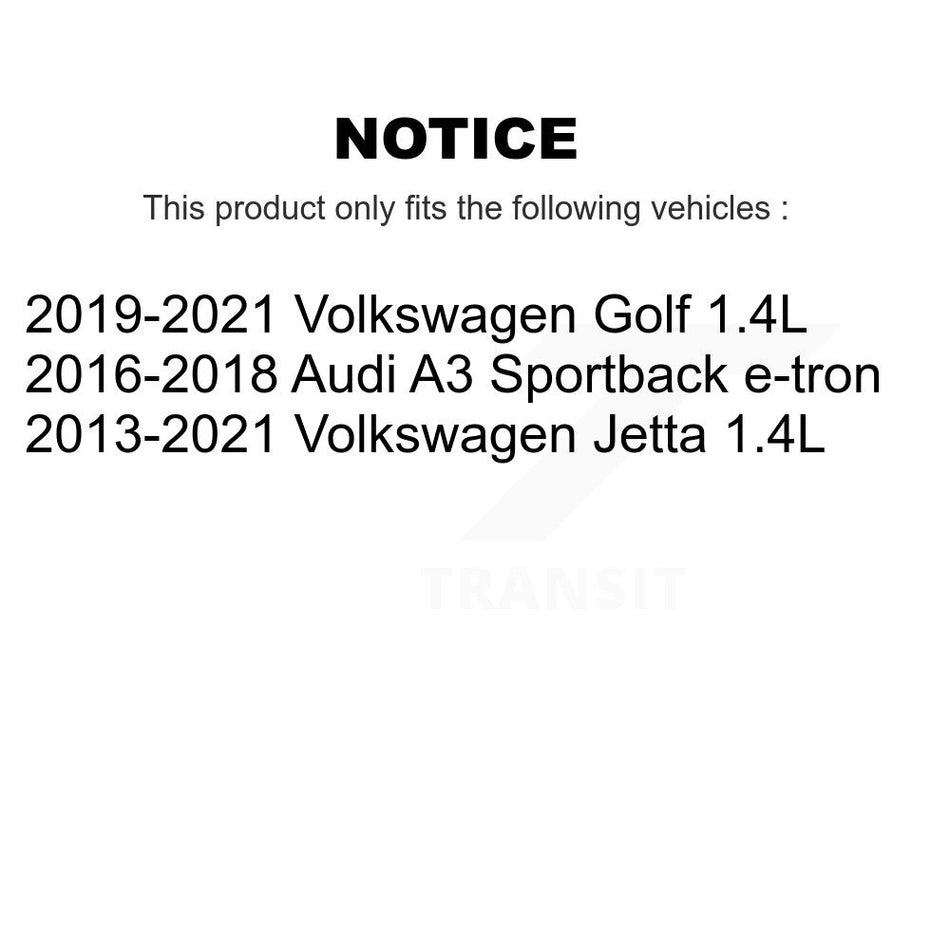 Ignition Coil (4 Pack) For Volkswagen Jetta Golf Audi A3 Sportback e-tron KMP-100432