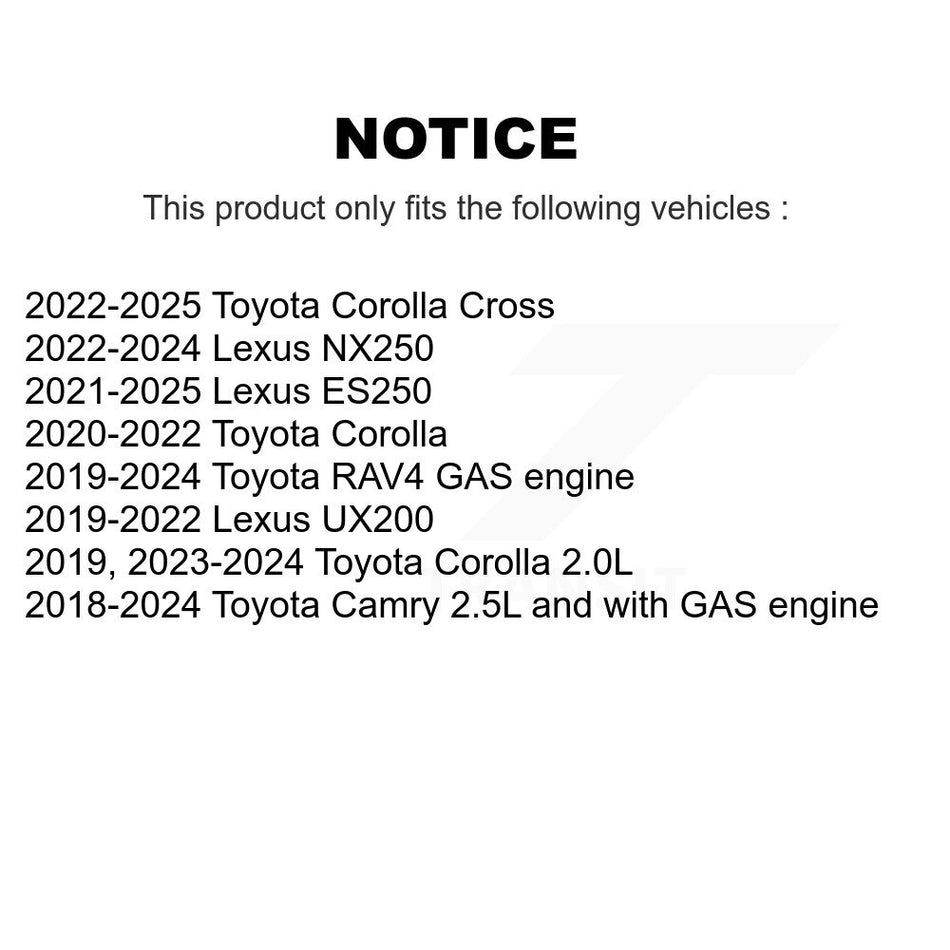 Ignition Coil (4 Pack) For Toyota RAV4 Corolla Camry Cross Lexus NX250 ES250 UX200 KMP-100446