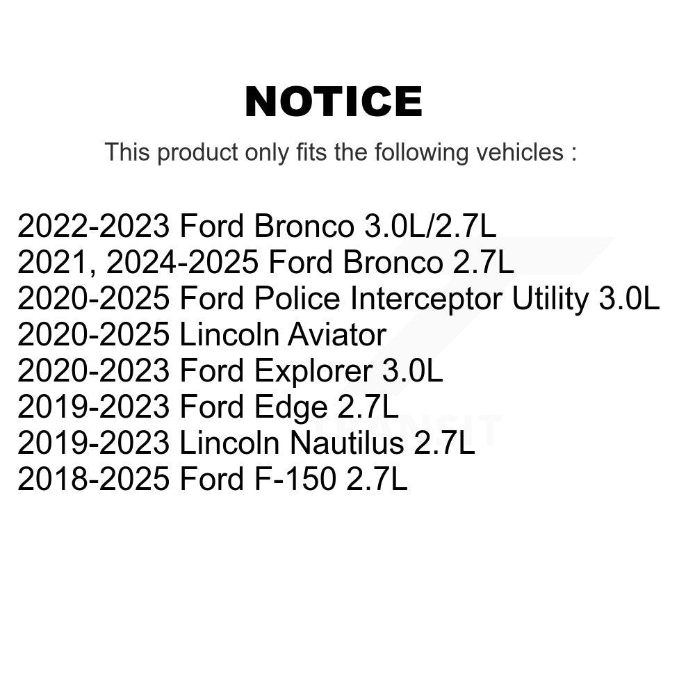 Ignition Coil (4 Pack) For Ford F-150 Edge Explorer Bronco Lincoln Nautilus Police KMP-100454