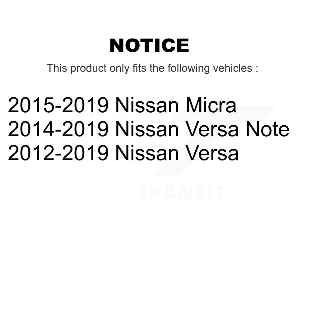 Ignition Coil (4 Pack) For Nissan Micra Versa Note KMP-100457