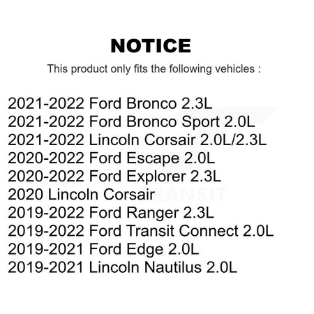 Ignition Coil (4 Pack) For Ford Escape Explorer Edge Ranger Bronco Sport Lincoln Transit KMP-100461