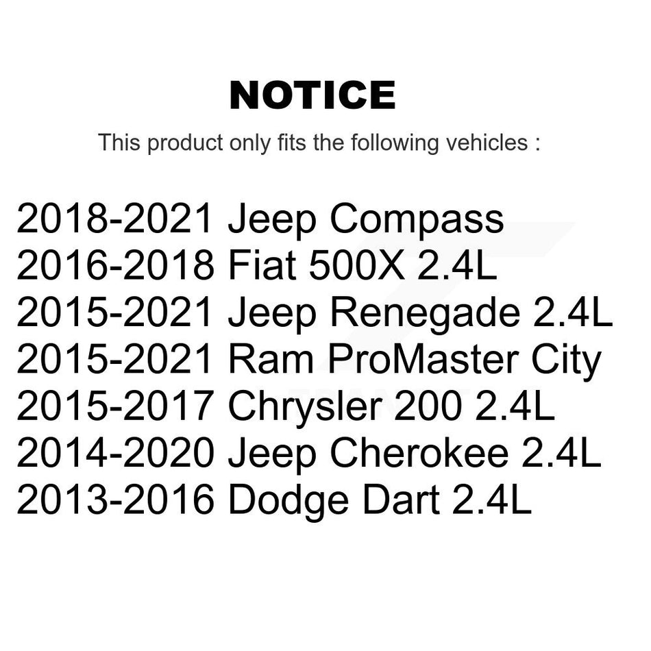 Ignition Coil (4 Pack) For Jeep Cherokee Compass Chrysler 200 Dodge Dart Renegade Ram KMP-100468