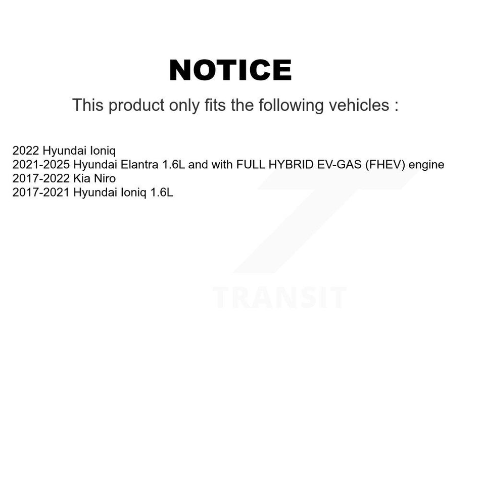 Ignition Coil (4 Pack) For Hyundai Elantra Ioniq Kia Niro KMP-100497
