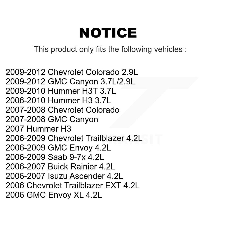 Ignition Coil (4 Pack) For Chevrolet GMC Colorado Canyon Trailblazer Envoy Hummer H3 XL KMP-100506