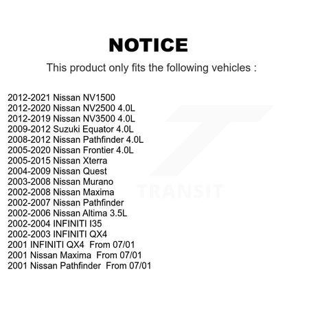 Ignition Coil (4 Pack) For Nissan Frontier Pathfinder Altima Xterra Murano Maxima NV2500 KMP-100523