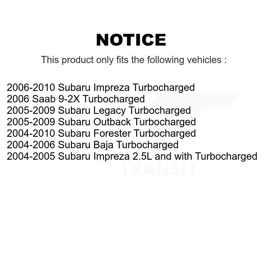 Ignition Coil (4 Pack) For Subaru Impreza Forester Outback Legacy Baja Saab 9-2X KMP-100528