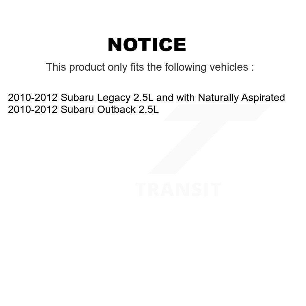 Ignition Coil (4 Pack) For 2010-2012 Subaru Outback Legacy KMP-100543