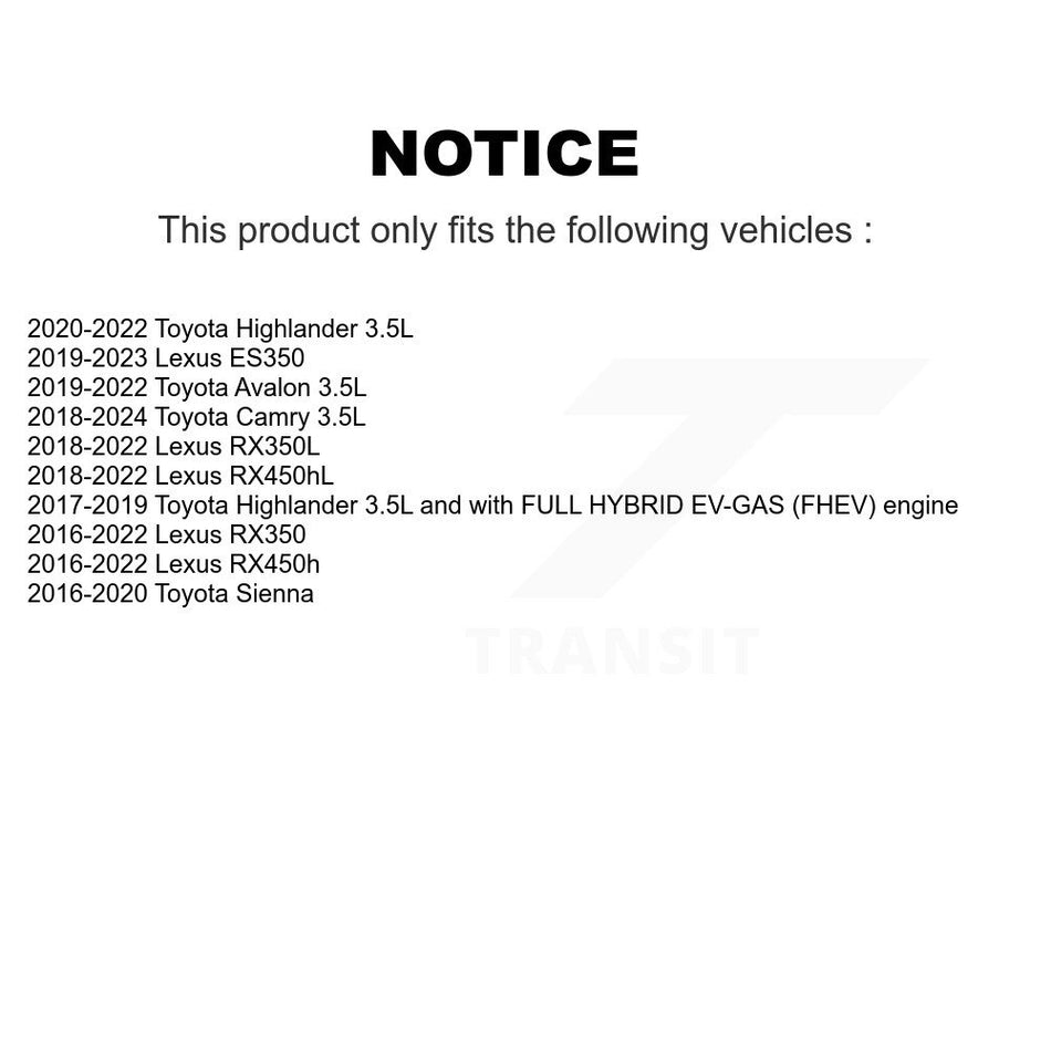 Ignition Coil (6 Pack) For Toyota Highlander Camry Lexus RX350 Sienna RX450h ES350 RX350L KMP-100913