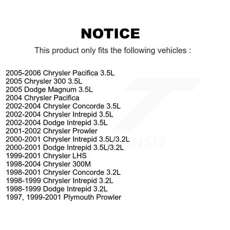 Ignition Coil (6 Pack) For Chrysler 300 Dodge Intrepid Pacifica Magnum 300M Concorde LHS KMP-100988