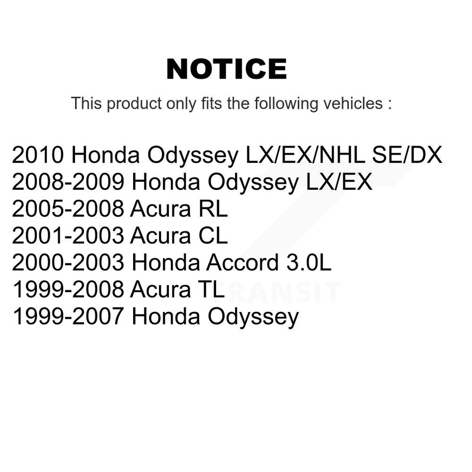 Ignition Coil (6 Pack) For Honda Odyssey Accord Acura TL RL CL KMP-100991