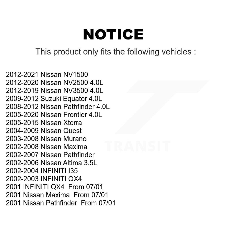 Ignition Coil (6 Pack) For Nissan Frontier Pathfinder Altima Xterra Murano Maxima NV2500 KMP-101033