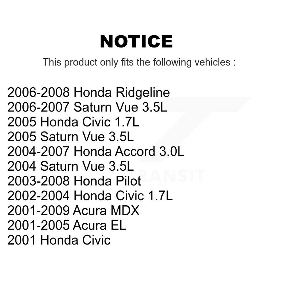 Ignition Coil (6 Pack) For Honda Civic Accord Acura MDX Pilot Ridgeline EL Saturn Vue KMP-101050