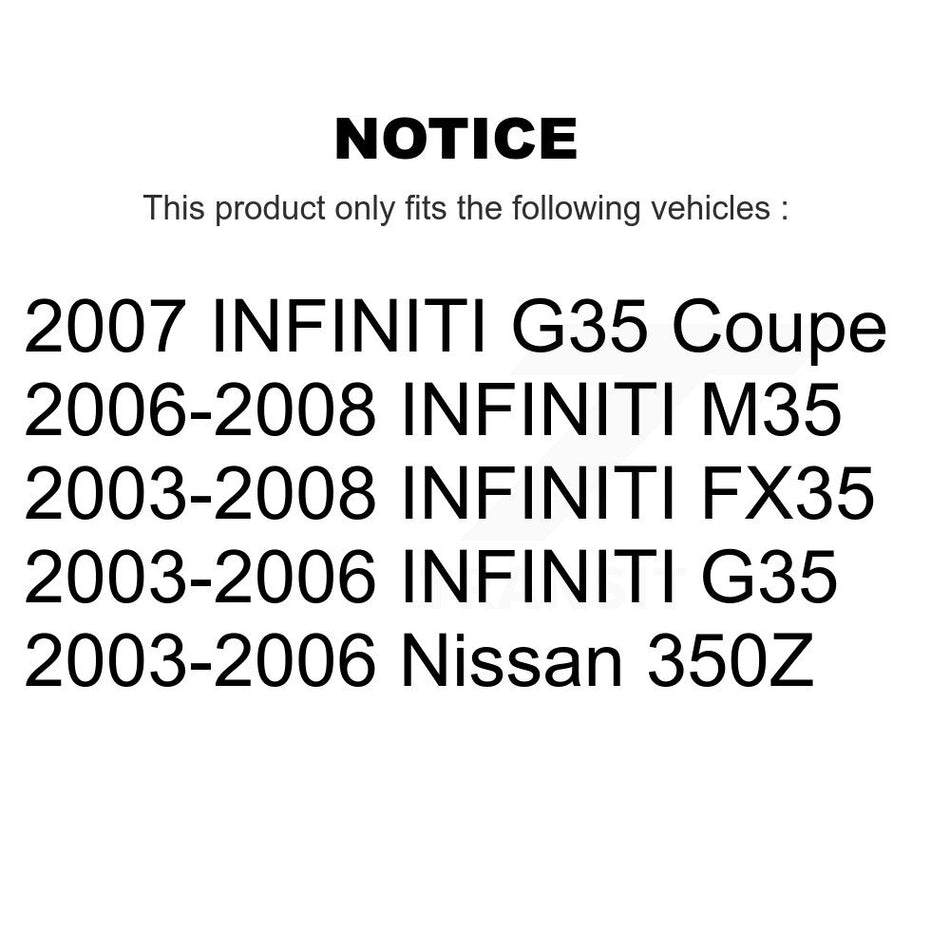 Ignition Coil (6 Pack) For INFINITI G35 Nissan 350Z FX35 M35 KMP-101067