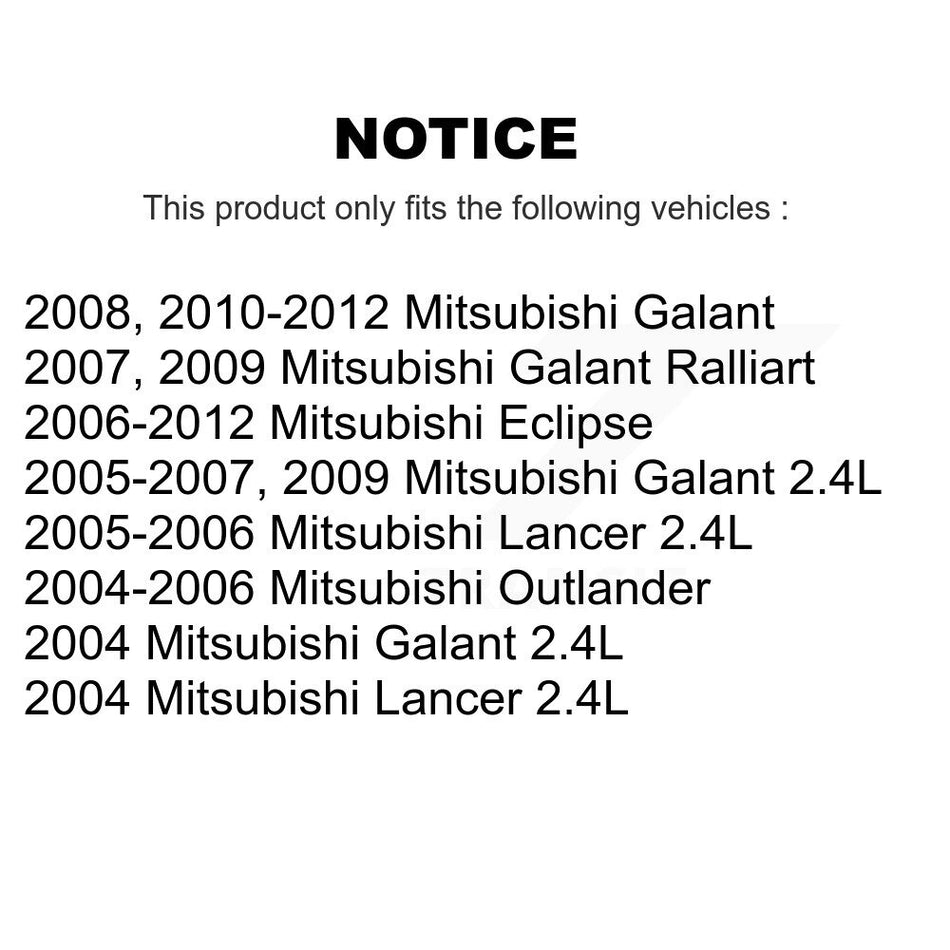 Ignition Coil (6 Pack) For Mitsubishi Eclipse Lancer Outlander Galant KMP-101088
