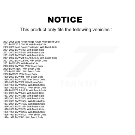 Ignition Coil (8 Pack) For BMW Z3 X5 328i 540i 323i 528i 323Ci 330i M3 M5 530i 328is Land KMP-101113