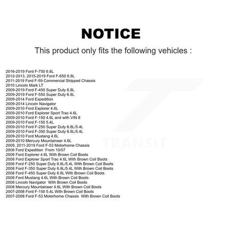 Ignition Coil (8 Pack) For Ford F-150 F-350 Super Duty F-250 Mustang Expedition Explorer KMP-101200