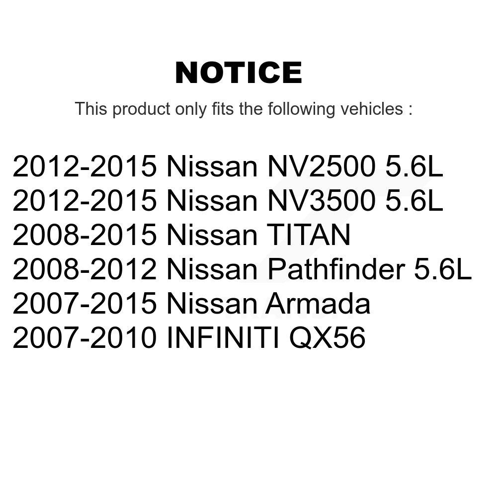 Ignition Coil (8 Pack) For Nissan TITAN Pathfinder Armada NV2500 NV3500 INFINITI QX56 KMP-101214