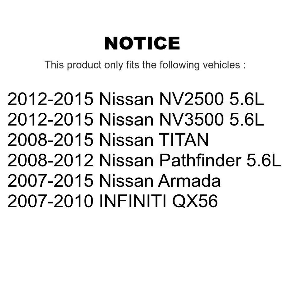 Ignition Coil (8 Pack) For Nissan TITAN Pathfinder Armada NV2500 NV3500 INFINITI QX56 KMP-101214
