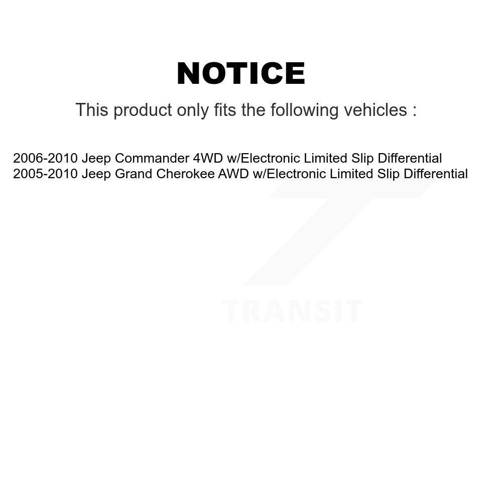 Front Left CV Axle Drive Shaft And Hub Bearing Kit For Jeep Grand Cherokee Commander KN7-100006