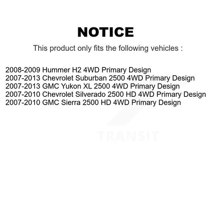 Front Right CV Axle Shaft Bearing Kit For Chevrolet GMC Sierra 2500 HD Silverado Suburban KN7-100253