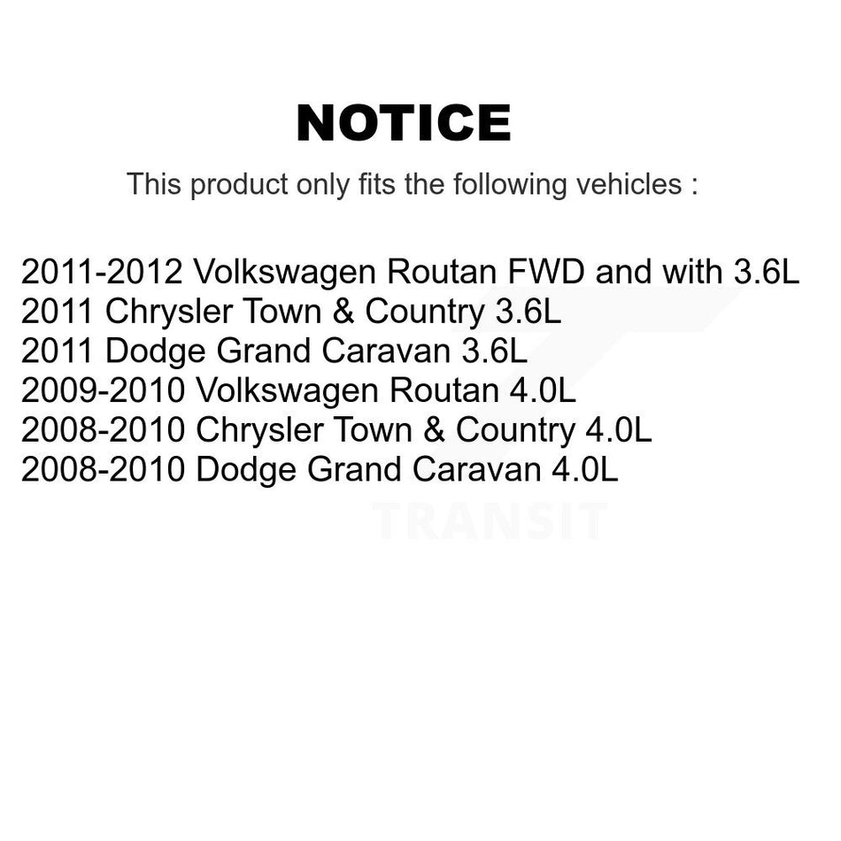 Front Right CV Axle Shaft And Bearing Kit For Dodge Grand Caravan Chrysler Town & Country KN7-100286