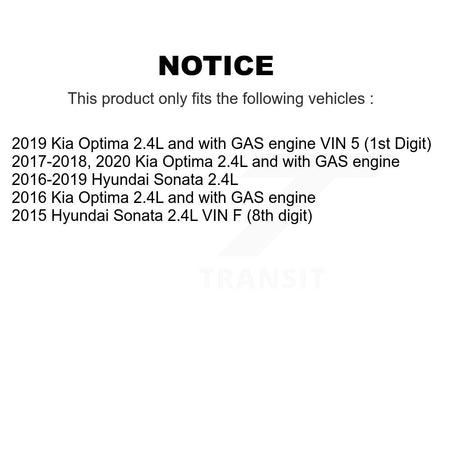 Front Right CV Axle Drive Shaft And Wheel Hub Bearing Kit For Hyundai Sonata Kia Optima KN7-100360