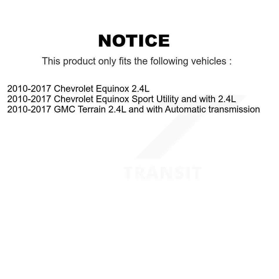 Front CV Axle Drive Shaft And Hub Bearing Assembly Kit For Chevrolet Equinox GMC Terrain KN7-100457